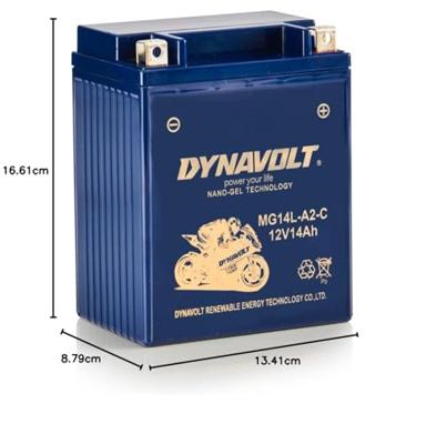 Dynavolt Accu mg14l-a2-c (yb14l-a2)