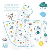 Regencape 5/7 jaar DJECO blauw - thumbnail