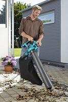 GARDENA ErgoJet 3000 Bladblazer, Bladzuiger, Bladhakselaar Elektrisch 230 V - thumbnail