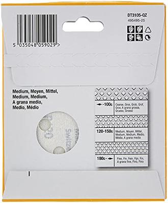 DeWALT DT3105 P120 Schuurschijf 125mm VE=10