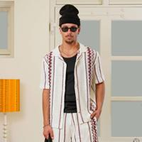 Quotrell Granada Shirt Sh99866 Overhemd 8746 Off White/red - thumbnail