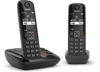 Gigaset AS690A DUO Huistelefoon Zwart - thumbnail