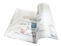 Leitz geperforeerde showtas Premium, ft A3, PP, copy safe, landscape, transparant, pak van 50 stuks - thumbnail