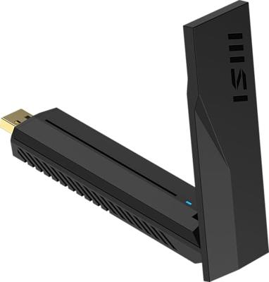 MSI BE6500 WiFi7 USB Stick - Dongle interfacekaart/-adapter USB 3.2 Gen 1 (3.1 Gen 1) MSI BE6500 WiFi7 USB Stick - Dongle interfacekaart/-adapter USB 3.2 Gen 1 (3.1 Gen 1)