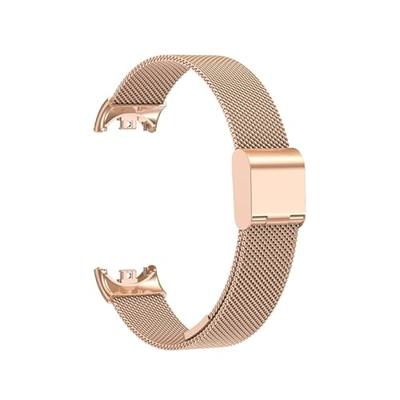 Milanese bandje - Champagne goud - Xiaomi Smart Band 8 / 9 / 10 Milanese bandje - Champagne goud - Xiaomi Smart Band 8 / 9 / 10