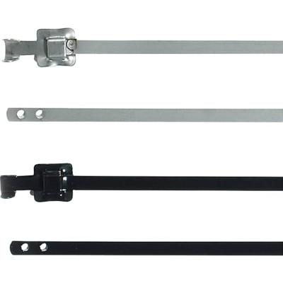 HellermannTyton 111-91163 MLT16SSC10-SS316/SP-BK Kabelbinder 430 mm 10 mm Zwart Bandsluiting geflensd, UV-gestabiliseerd 1 stuk(s) HellermannTyton 111-91163 MLT16SSC10-SS316/SP-BK Kabelbinder 430 mm 10 mm Zwart Bandsluiting geflensd, UV-gestabiliseerd 1 stuk(s)