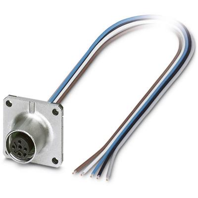 Phoenix Contact 1441655 Sensor/actuator inbouwconnector M12 Aantal polen (sensoren): 5 Bus, inbouw 0.50 m 1 stuk(s) Phoenix Contact 1441655 Sensor/actuator inbouwconnector M12 Aantal polen (sensoren): 5 Bus, inbouw 0.50 m 1 stuk(s)