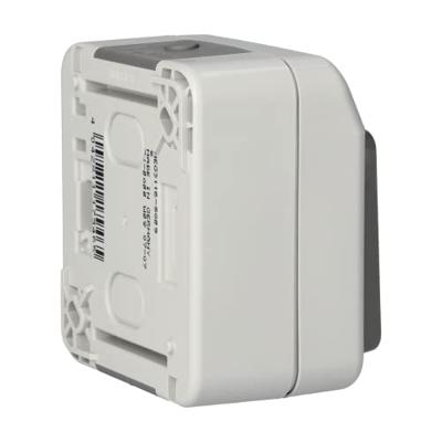 Merten 4074986 AquaStar Compleet Kruisschakelaar spatwaterdicht Lichtgrijs 1-voudig 1 stuk(s) - thumbnail