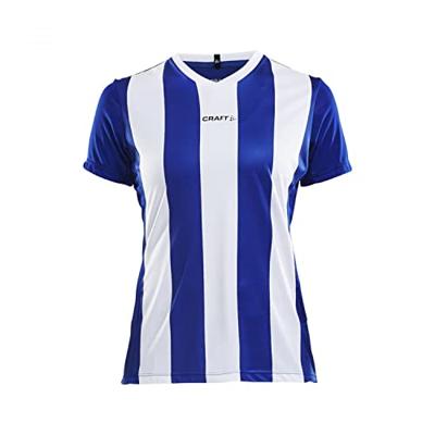 Craft 1905568 Progress Stripe Jersey W - Club Cobolt/White - XXL