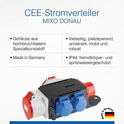 AS Schwabe MIXO DONAU 60522 CEE-adapter 16 A 400 V 1 stuk(s)
