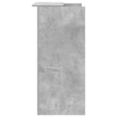 Receptiebalie 55x50x103,5 cm bewerkt hout betongrijs Receptiebalie 55x50x103,5 cm bewerkt hout betongrijs