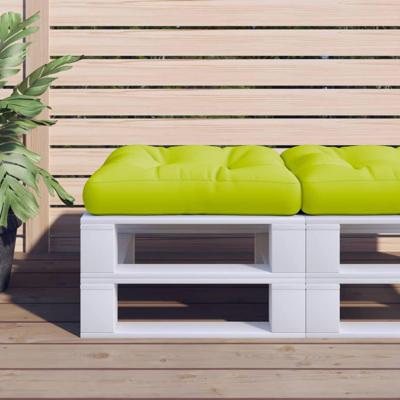 VidaXL Palletkussen stof heldergroen VidaXL Palletkussen stof heldergroen