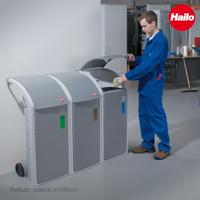 Hailo 0912-060 ProfiLine WSB Design XXXL Afvalscheider 120L Grijs - thumbnail