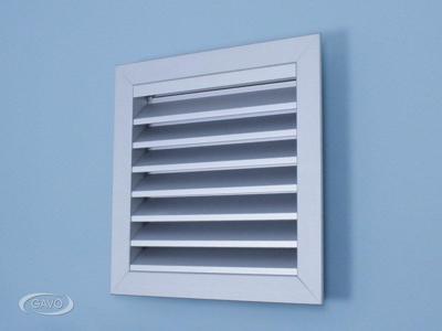 Lamellenrooster aluminium lamel 50mm. geanodiseerd