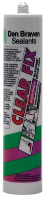 Zwaluw Den Braven Clearfix 290ml Zwaluw Den Braven Clearfix 290ml