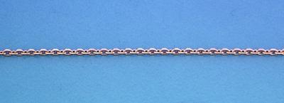 TFT Zilveren Ketting Anker Gediamanteerd 1,3 mm 38 cm