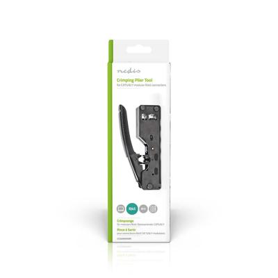 Nedis Krimptang | CAT5 / CAT5e / CAT6 / CAT6a / CAT7 / RJ12 / RJ45 | 1 stuks - CCGG89505BK - CCGG89505BK - thumbnail