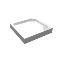 Best Design Best-Design "Project" Opbouwdouchebak Vierkant 80x80x14 cm Glans Wit - thumbnail