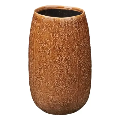Vaas Mischa Karamel Bruin Ø18cm Vaas Mischa Karamel Bruin Ø18cm