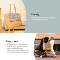 Tote bag BABYMOOV bruin, bedrukt - thumbnail