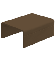 Canalit CS25 E B eindstuk 25X13 Systeem 25 bruin 933041 - thumbnail