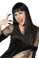 Ponnypruik zwart - thumbnail