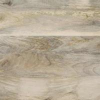 Dressoir Wit 40 x 33 x 75 cm massief mangohout - thumbnail