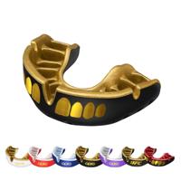 Opro 790019 Gold Ultra Fit Grillz Mouthguard - Black-Gold - SR - thumbnail