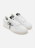 Off The Pitch Fullstop Soft Action Leather Sneakers Heren Wit/Zwart - Maat 45 - Kleur: WitZwart | Soccerfanshop - thumbnail