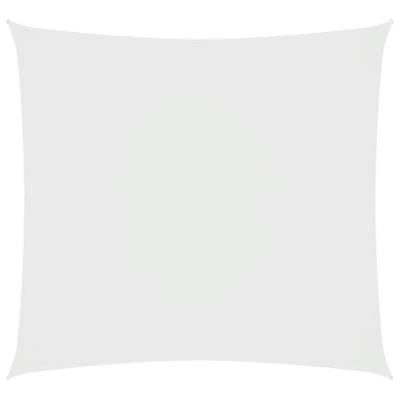 Zonnescherm vierkant 7x7 m oxford stof wit Zonnescherm vierkant 7x7 m oxford stof wit
