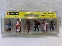 NOCH 15929 H0 Nicolaas en zijn knecht Ruprecht figuren Geverfd, Staand - thumbnail