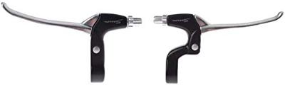 Saccon l214/211a5w3p04s remgreep set alu. zwart/zilver nexus
