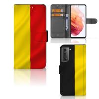 Samsung Galaxy S21 | Bookstyle Case | Belgische Vlag - thumbnail