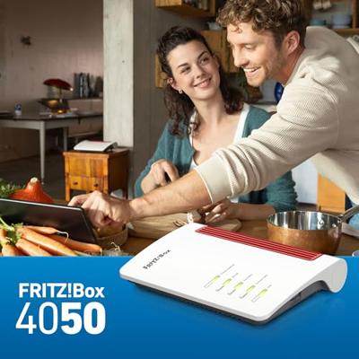 AVM FRITZ!Box 4050 Router Wit - thumbnail