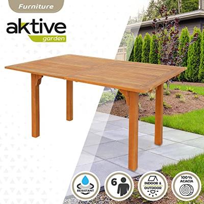 Verlengbare Tafel Aktive Acacia 200 x 74 x 100 cm Verlengbare Tafel Aktive Acacia 200 x 74 x 100 cm