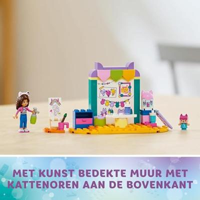 LEGO gabby&apos;s poppenhuis 10795 knutselen met babykitty - thumbnail