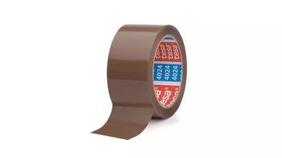 Tesa plakband "pp" adhesive tape pp brown 50 mm, 66 m