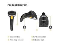 Equip 351021 barcode-lezer Draagbare streepjescodelezer 1D/2D LED Zwart - thumbnail