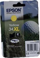 Epson Inktcartridge 34XL Origineel Geel C 13 T 34744010 - thumbnail