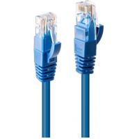 LINDY 48023 RJ45 Netwerkkabel, patchkabel CAT 6 U/UTP 15.00 m Blauw 1 stuk(s) - thumbnail