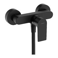 Douchemengkraan HansGrohe Rebris E Eengreeps Mat Zwart - thumbnail