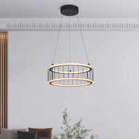 Searchlight Led hanglampCircolo Ø 38cm - 54213-1BK - thumbnail