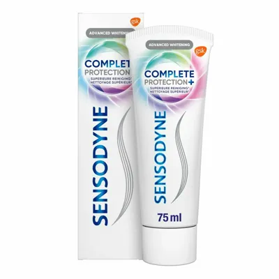 Sensodyne Tandpasta complete protec adv white 75 Milliliter Sensodyne Tandpasta complete protec adv white 75 Milliliter