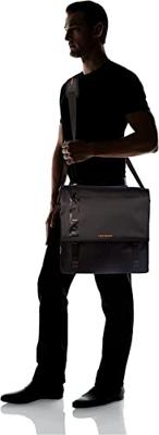 Newlooxs New looxs varo messenger schoudertas - zwart - waterdicht - 15l - thumbnail