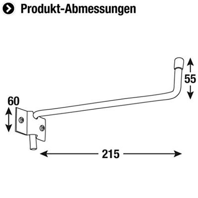 Connex Gereedschapshaak M:Zwenkbaar 36 - DY222029