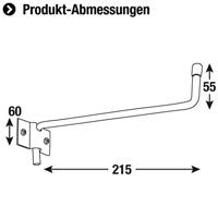 Connex Gereedschapshaak M:Zwenkbaar 36 - DY222029 - thumbnail