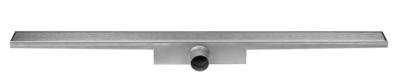Easy Drain Compact Zero afvoergoot 90 x 6 cm. zijaansluiting Rvs