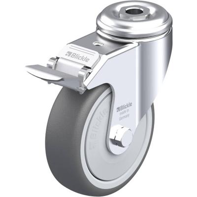 Blickle LKRA-PATH 101KF-FI Zwenkwiel met rem Wieldiameter: 100 mm Draagvermogen (max.): 120 kg 1 stuk(s) Blickle LKRA-PATH 101KF-FI Zwenkwiel met rem Wieldiameter: 100 mm Draagvermogen (max.): 120 kg 1 stuk(s)