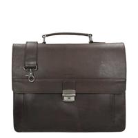 Burkely Vintage Scott Briefcase-Brown - thumbnail