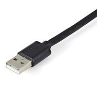 StarTech.com USB naar USB C-kabel (2m, 10 stuks, multipack, oplaadkabel, USB 2.0, USB A, USB-IF-gecertificeerd) zwart - thumbnail
